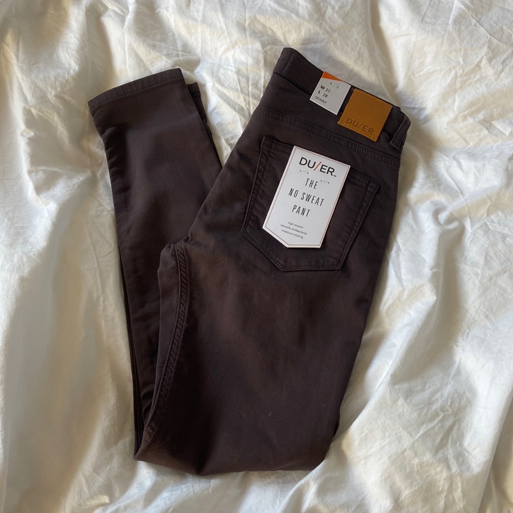 NWT Duer No Sweat Pant W27 L28